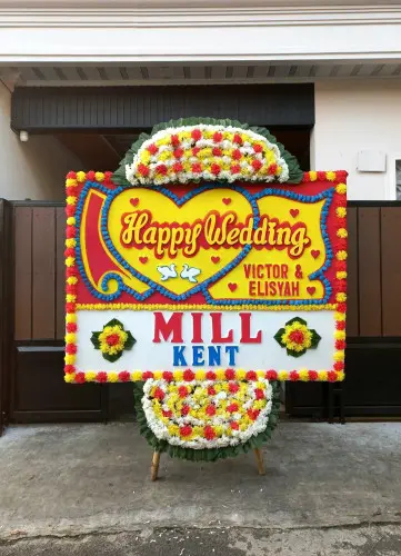 Papan Bunga Pernikahan bandung